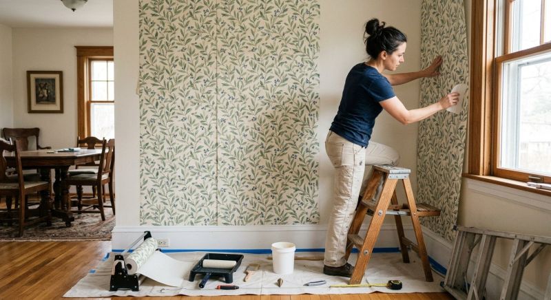 Bedroom Wallpaper Installation in Denver County, CO