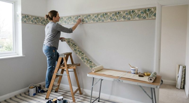 Wallpaper Border Installation in Littleton, CO
