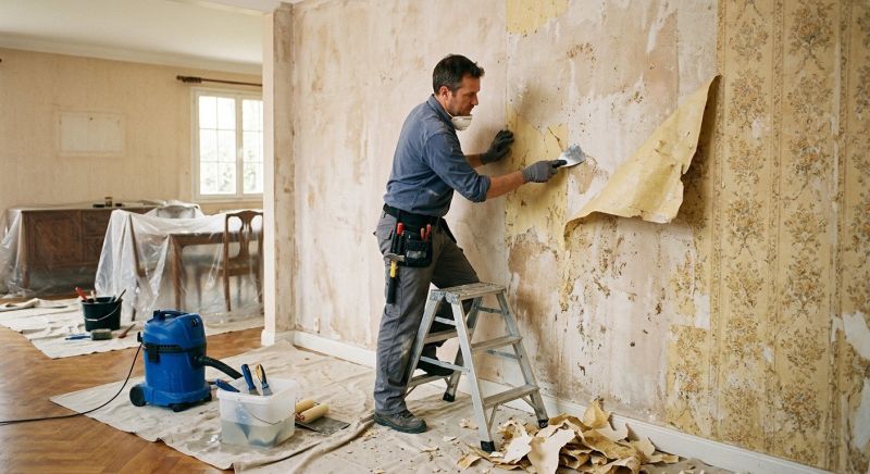 Wallpaper Removal Service in Alpharetta, GA