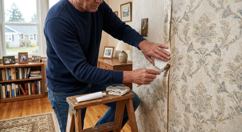 Wallpaper Seam Repair in Roswell, GA