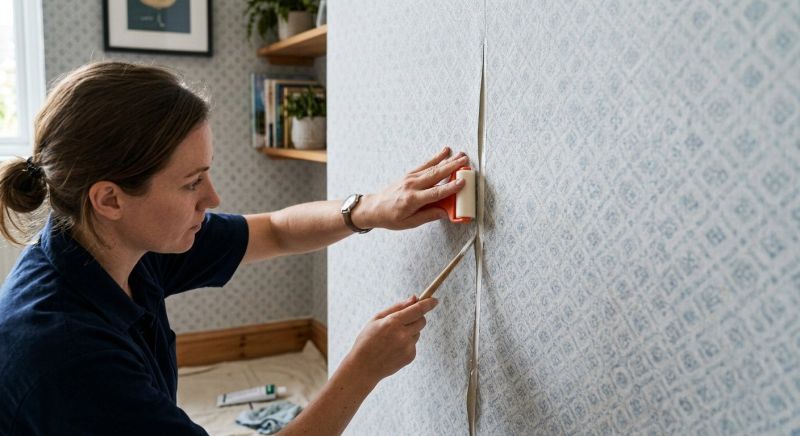 Wallpaper Seam Repair in Kansas City, KS