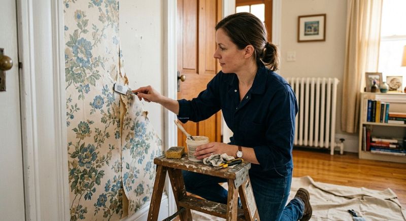 Wallpaper Seam Repair in Overland Park, KS