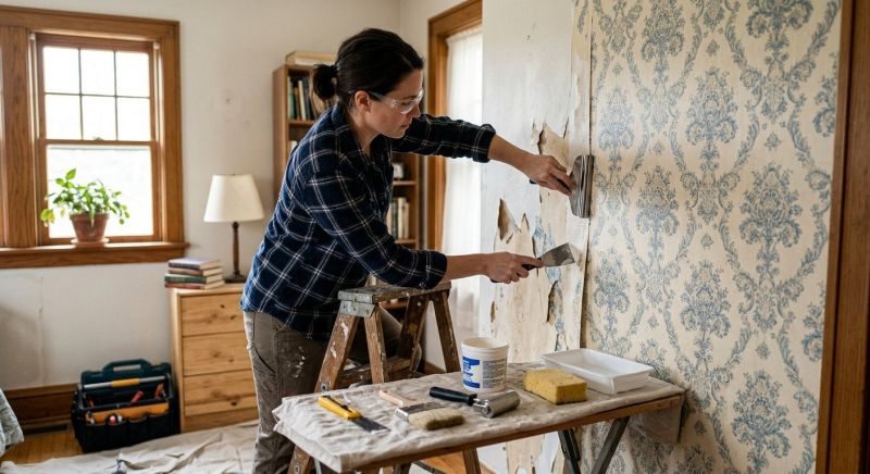 Wallpaper Seam Repair in Overland Park, KS