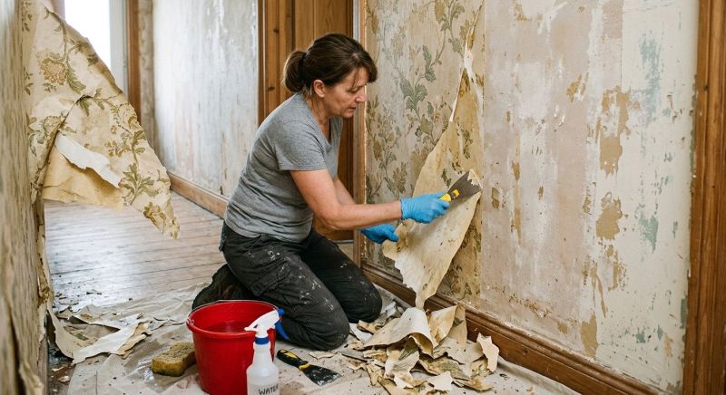 Wallpaper Stripping in Sacramento, CA