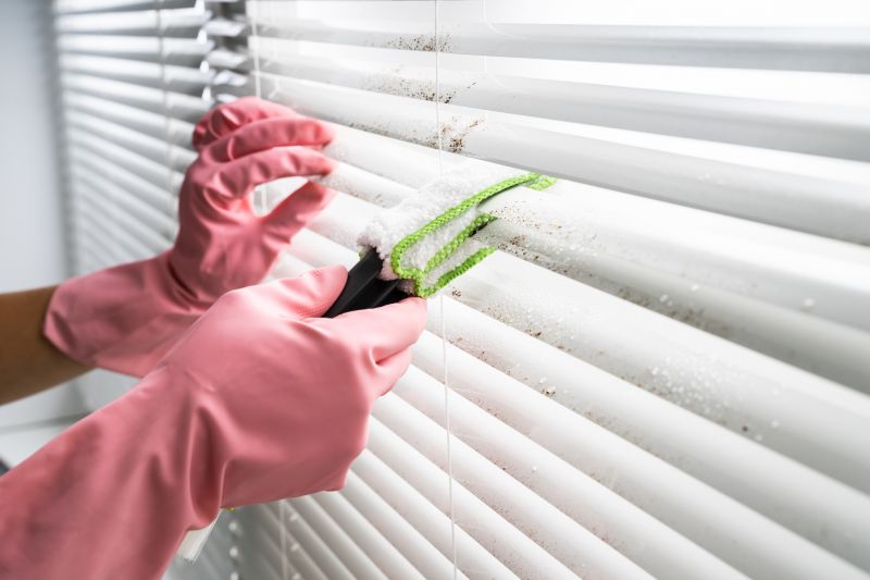 Cleaning removes dust and stains, restoring the fresh look of your shades